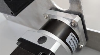 Large material feed stepper motor