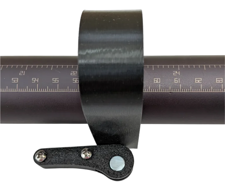 Backstop locking lever