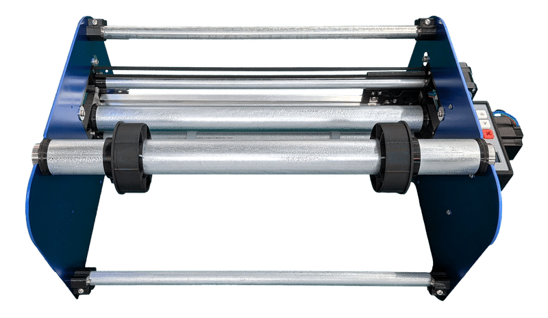 Paper roll cutting setup for food business packaging