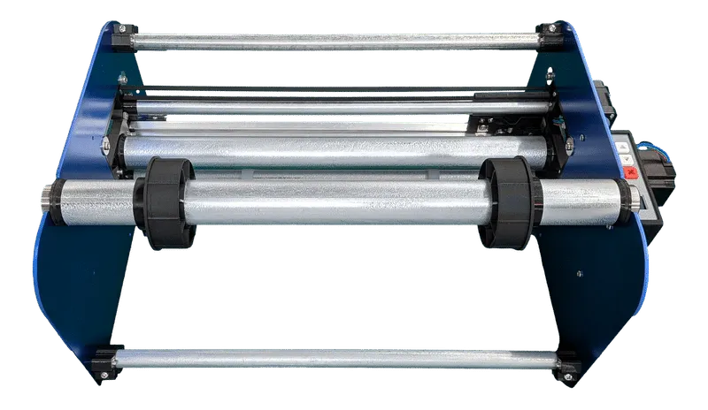 Paper roll cutting setup for food business packaging