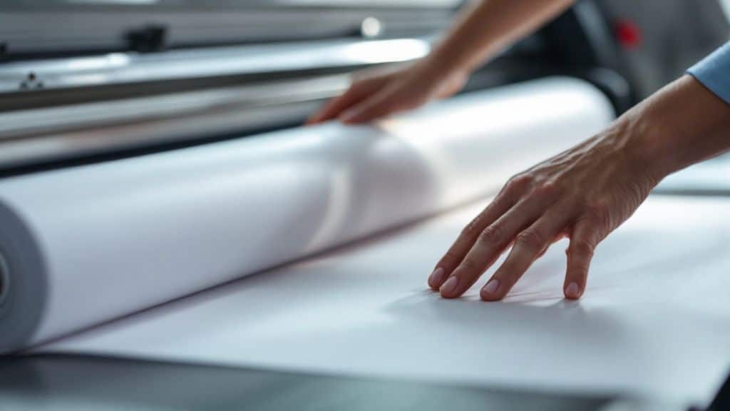 Cutting roll paper