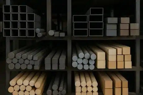 Metal and wood bars for repeat cutting